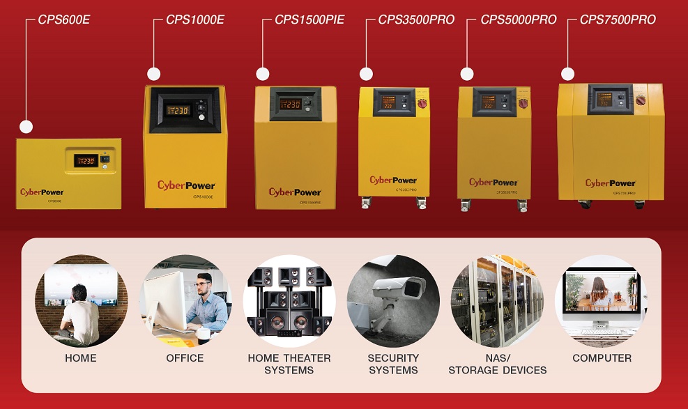 cyberpower UPS - CPS Series ต่อแบตนอก 